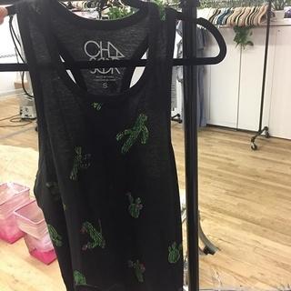  Cactus Print Tank
