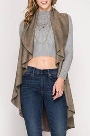  Cascade Ruffle Vest