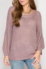  Rose Knit Sweater