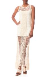 Cream Crochet Dress