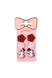  3-pair Stud-earrings Sets
