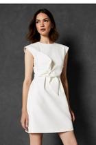  Structered Bow Dress