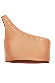  One-shoulder Swim Top