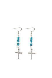  Cross Charm Earrings