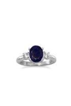  Oval Sapphire Ring