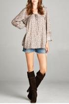  Taupe Blouse