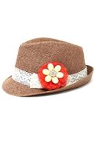  Brown Fedora Hat