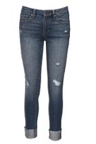  Slim Straight Denim Jeans