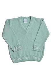  Green V Neck Sweater