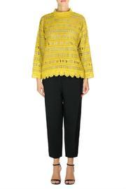  Tribal Mesh Top