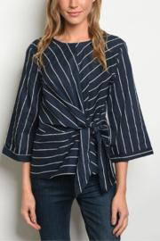  Navy Stripe Blouse