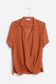 Mulberry Drape Top