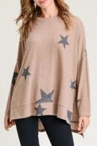  High-low Star Top