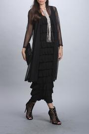  Sheer Mesh Duster