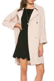  Longline Collared Jacket