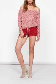  Wanderlust Red Blouse