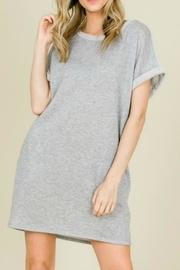  Terry Sweatshirt Dress