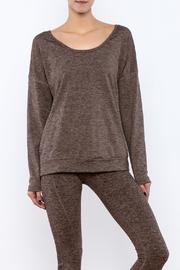 Long Sleeve Cross Back Shirt