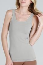  Seamless Grey Camisole Top
