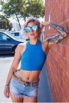 Teal Crop