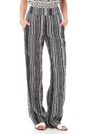  Stripe Straight Leg