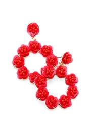  Floral Statement Hoops
