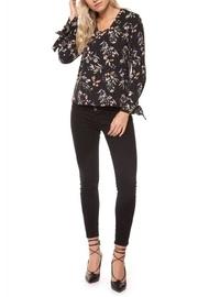  Sleeve Tie Blouse