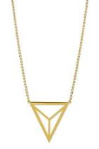  Divided Triangle Necklace