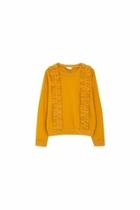  Mustard Frill Sweater