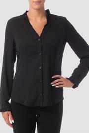  Ruffle Collar Blouse