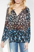  Floral Ombre Top