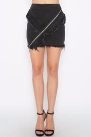 Ruffle Zip Skirt