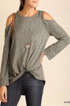  Knotted Hem Top