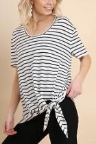  Striped Knot Tee