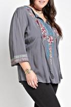  Victoria Embroidered Blouse