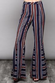  Stripe Flare Pants