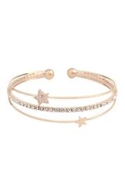 Cubic-zirconia Star Bracelet