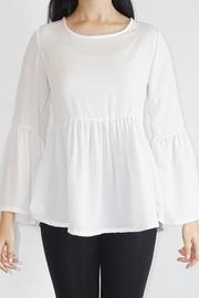  White Chiffon Top