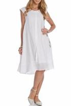  Cap-sleeve Dress