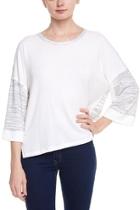  Contrast Jersey Top
