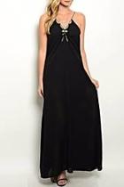  Maxi Black Dress