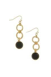  Chain Stone Earrings