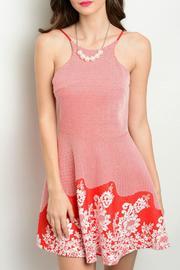  Red White Dress