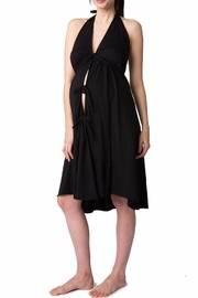  Halter Labor Gown