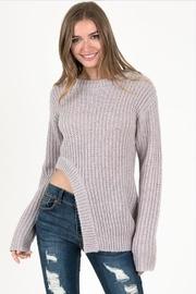 Asymmetrical Bottom Sweater