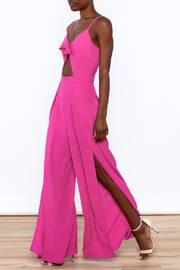  Magenta Sleeveless Jumpsuit