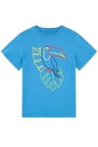  Ocean-blue Toucan T.shirt