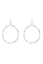  Silver Hoop Earring