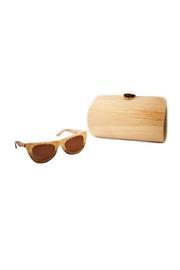  Cat-eye Wood Sunglasses