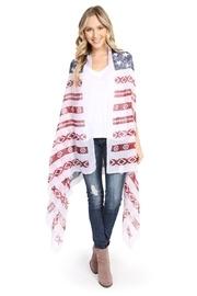  Open-front Vest Cardigan